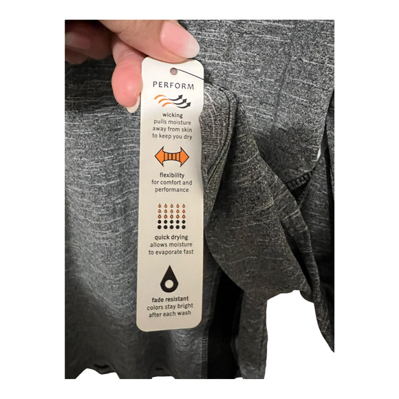 RBX Activewear Moisture wicking and mesh fabric long sleeve. Size Medium NWT - Picture 9 of 11
